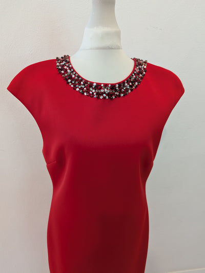 Ted Baker Embellished Neck Dress 4
