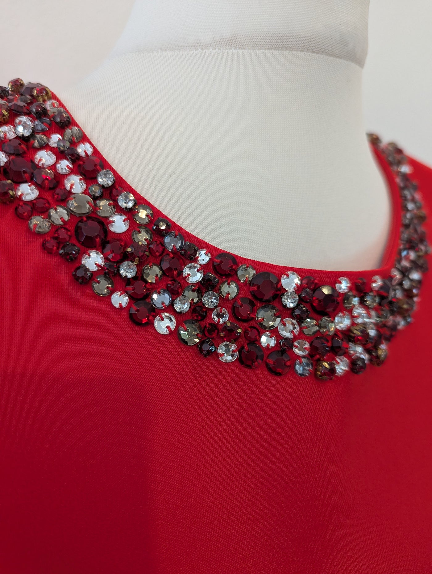 Ted Baker Embellished Neck Dress 4