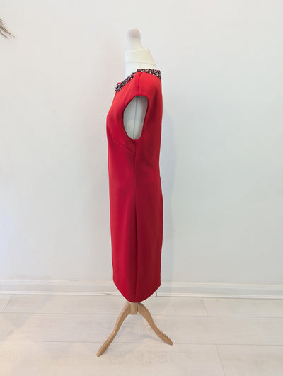 Ted Baker Embellished Neck Dress 4