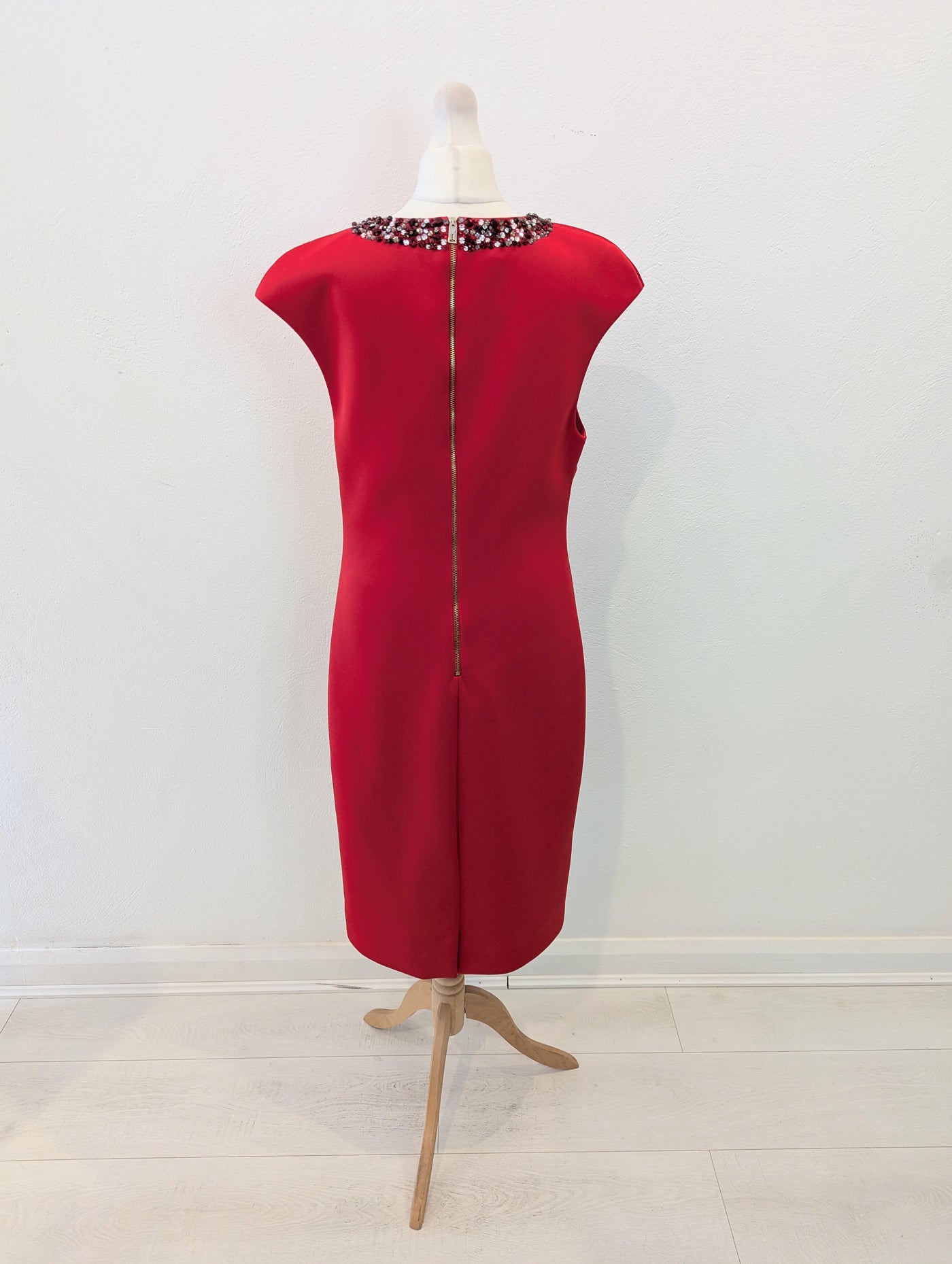 Ted Baker Embellished Neck Dress 4
