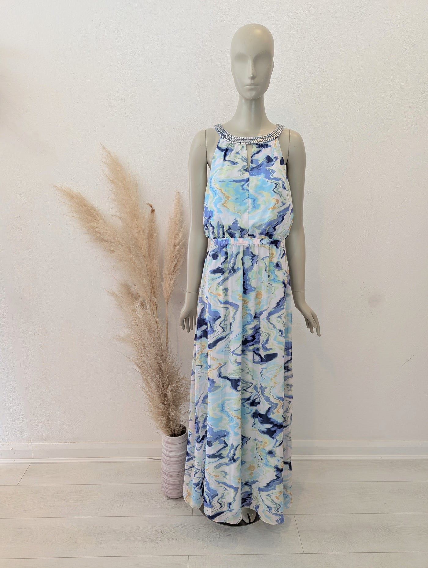 Vince Camuto Blue Maxi Dress 12
