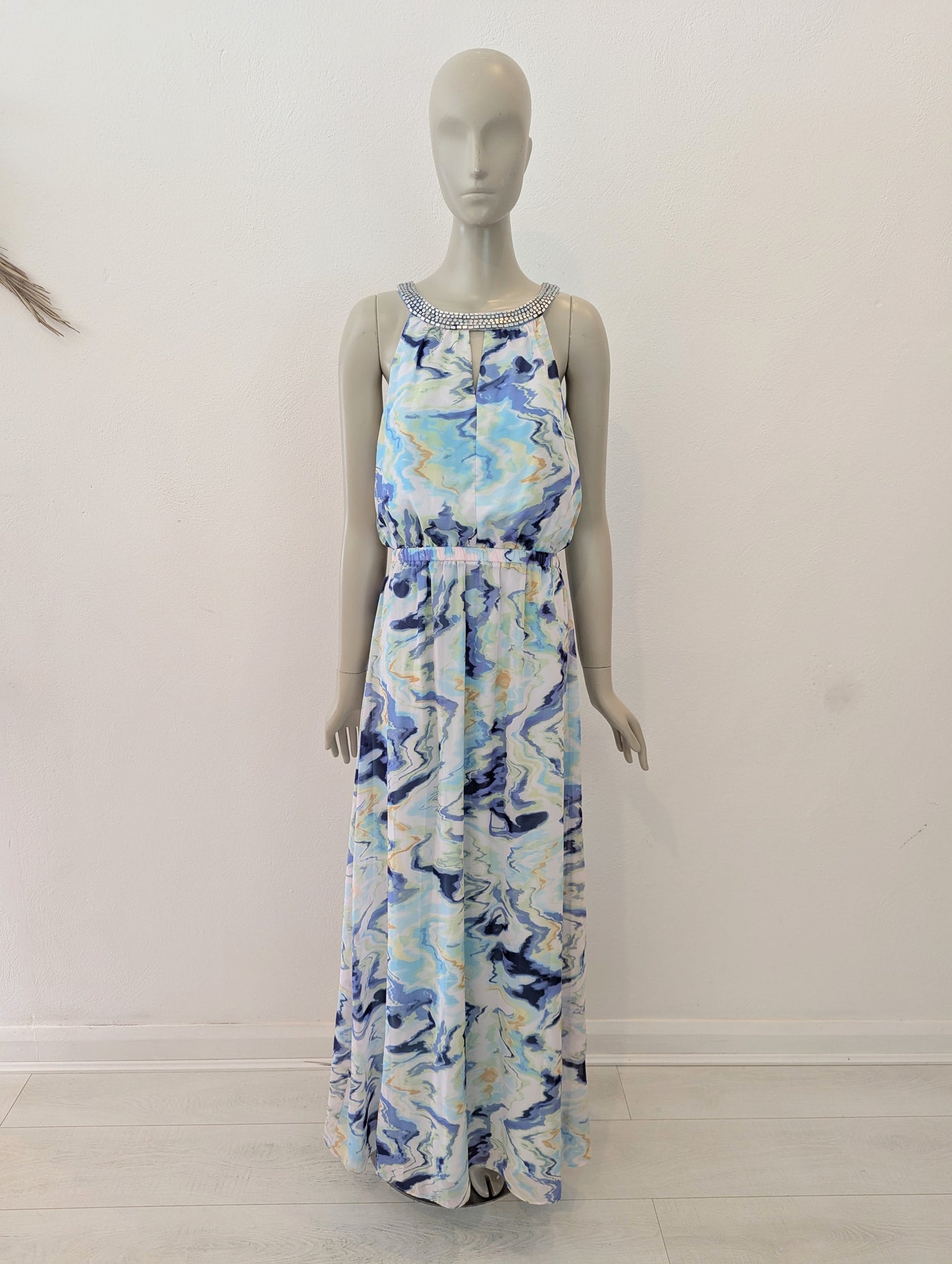 Vince Camuto Blue Maxi Dress 12