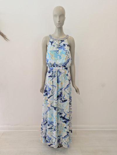 Vince Camuto Blue Maxi Dress 12