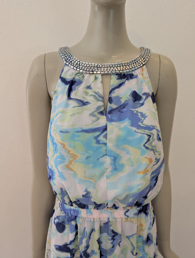 Vince Camuto Blue Maxi Dress 12