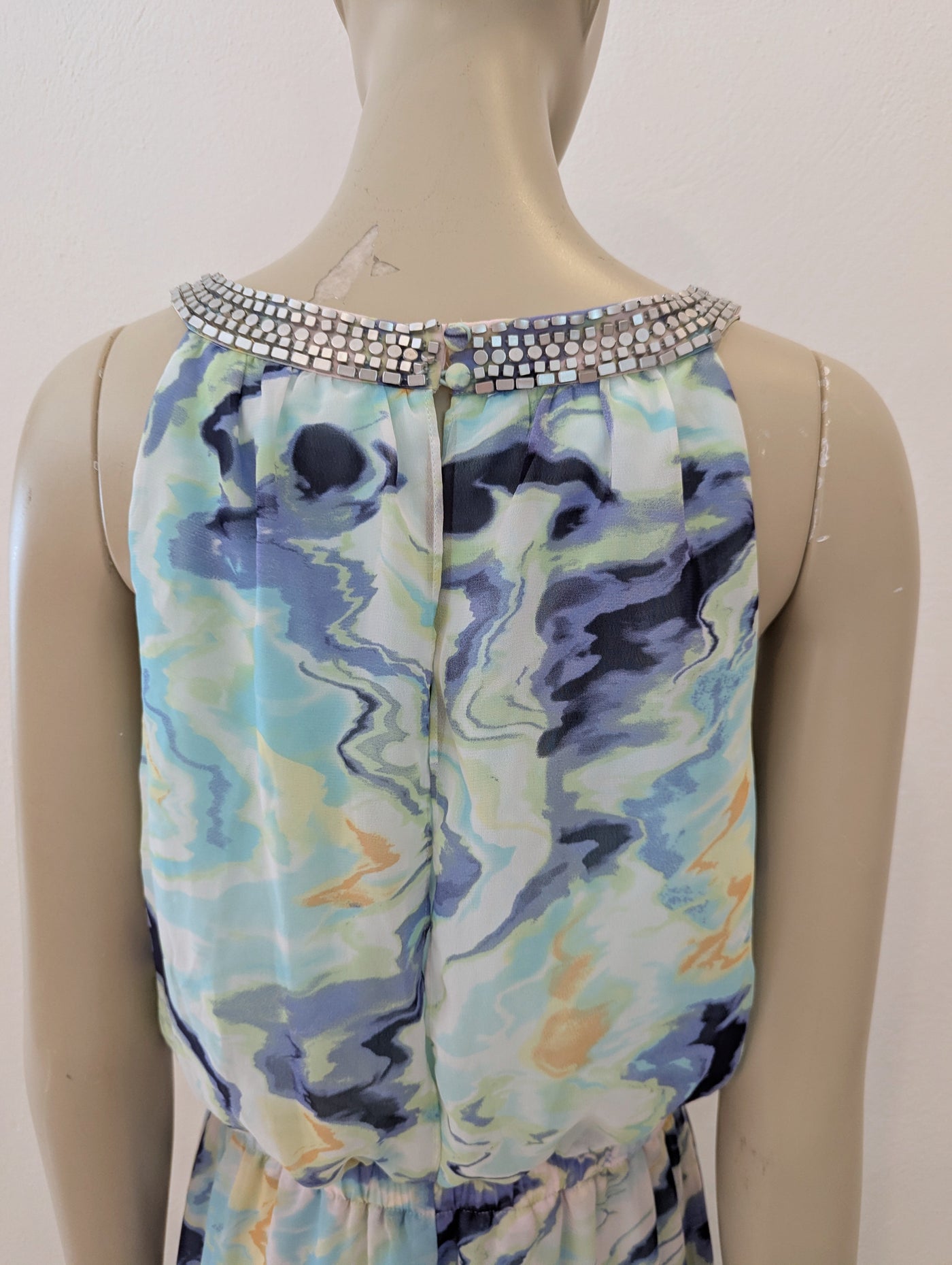 Vince Camuto Blue Maxi Dress 12
