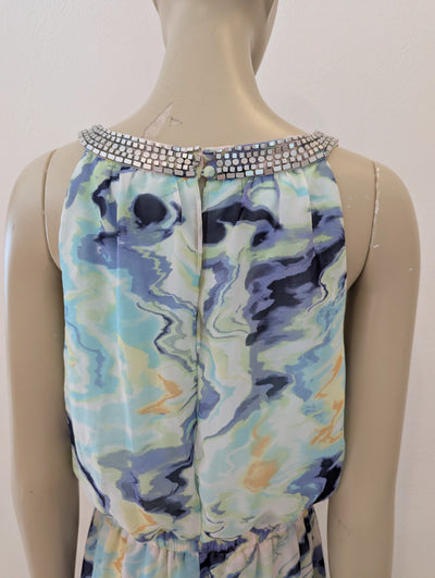 Vince Camuto Blue Maxi Dress 12