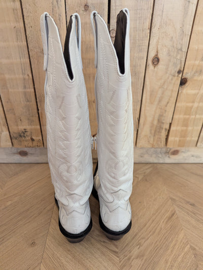 Topshop Leather Cowboy Boots 5
