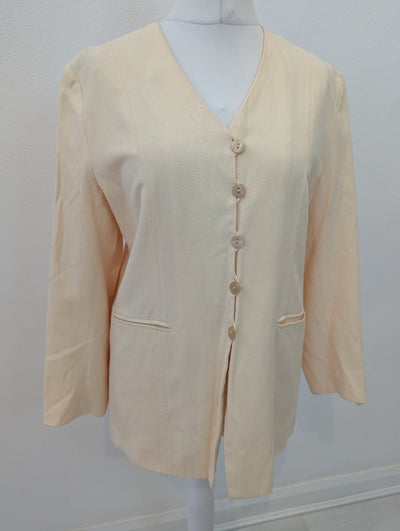 Fransa 1990s Cream Blazer 12