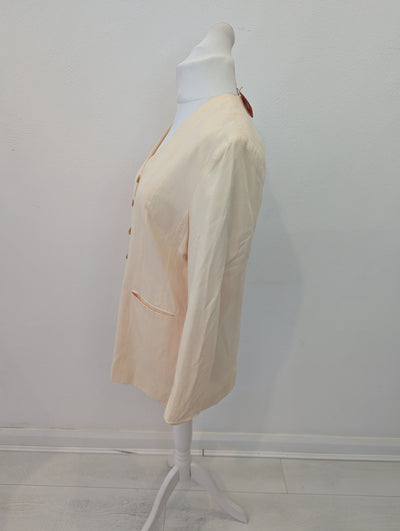 Fransa 1990s Cream Blazer 12