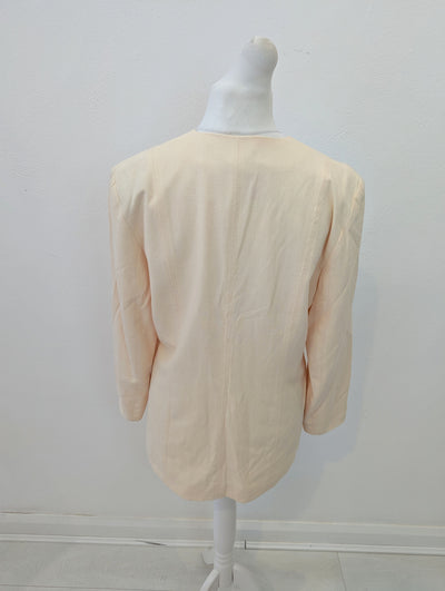 Fransa 1990s Cream Blazer 12