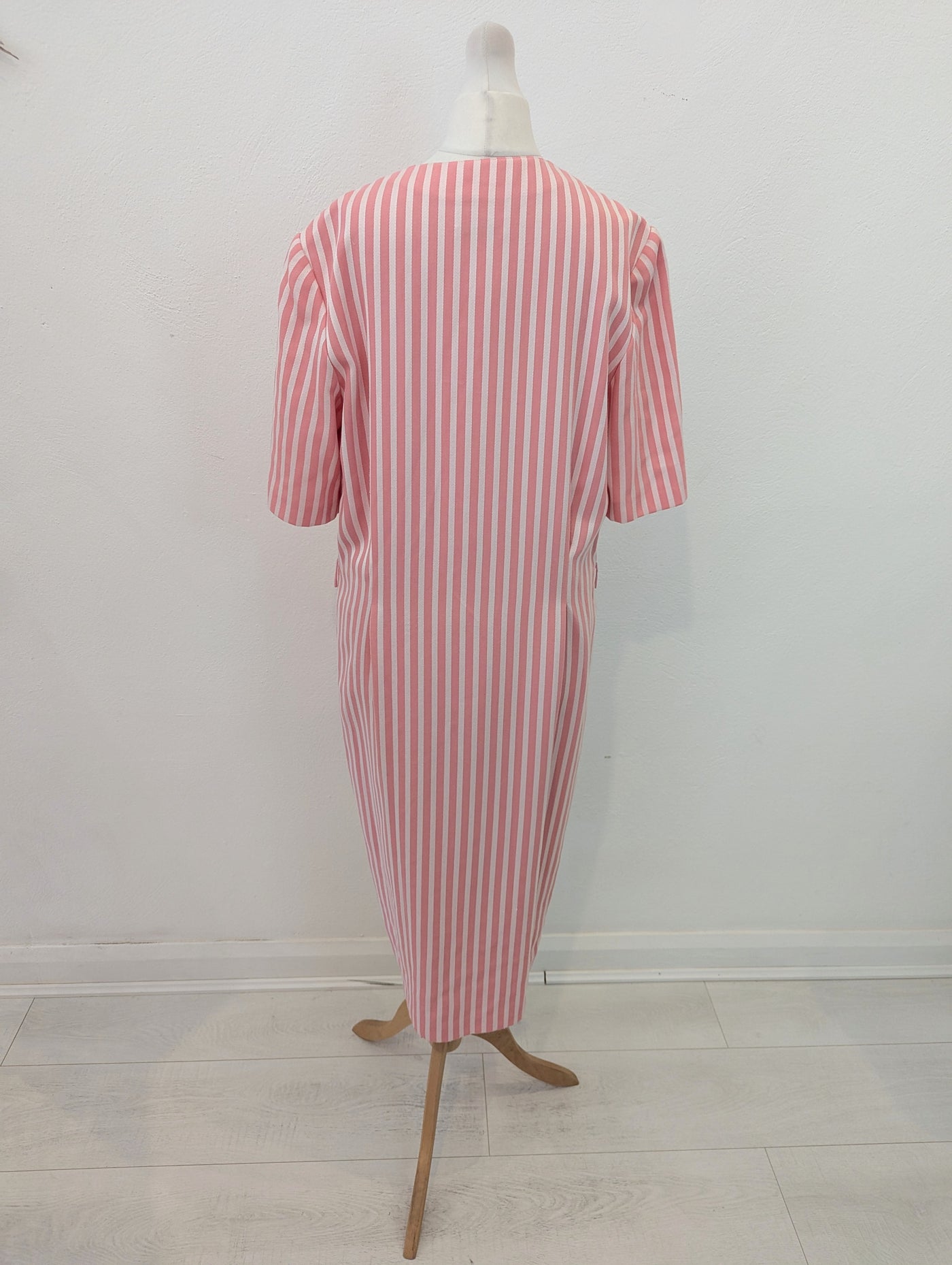 Fink Modell 1970s stripe dress 10/12
