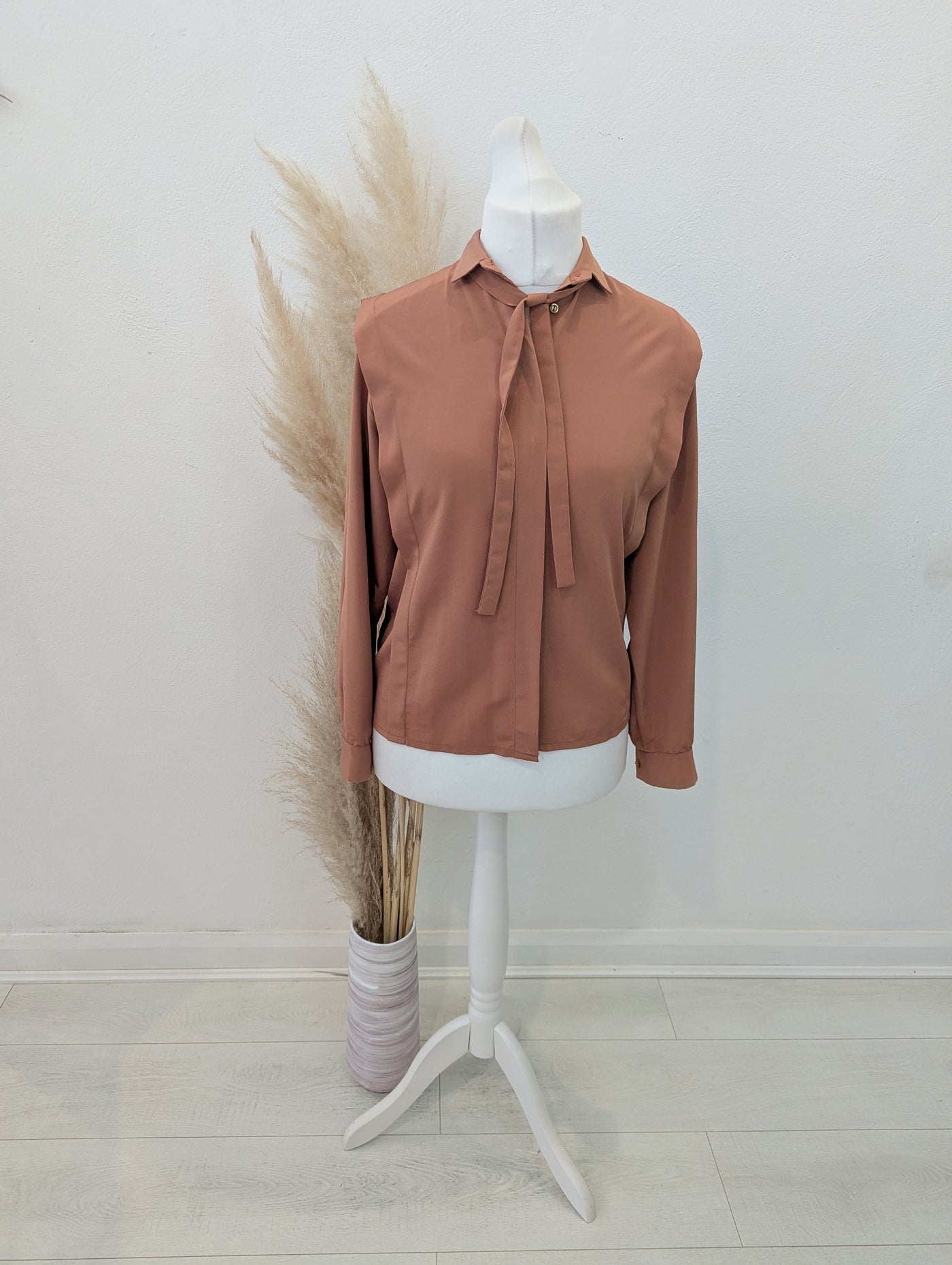 Gerard Pasquier 1970's tan blouse 10