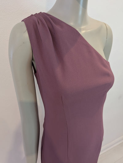 ASOS Mauve One Shoulder Dress NWT