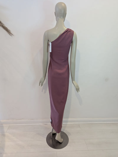 ASOS Mauve One Shoulder Dress NWT