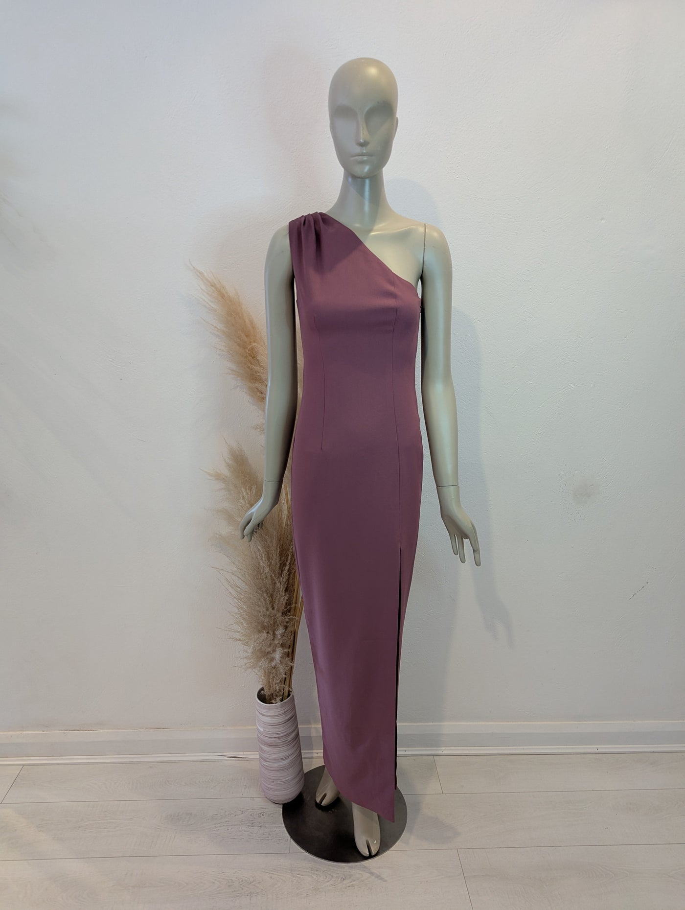 ASOS Mauve One Shoulder Dress NWT