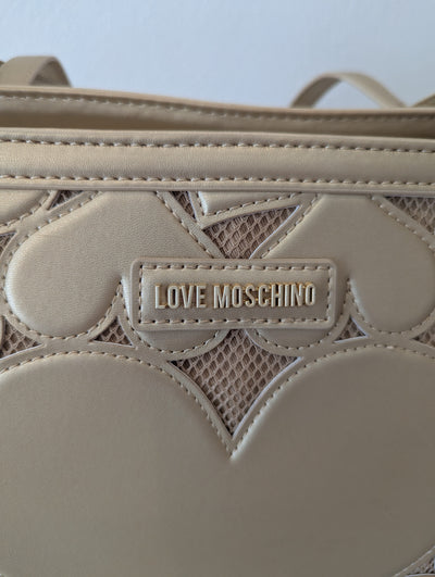 Moschino Gold Tote Bag
