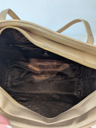Moschino Gold Tote Bag