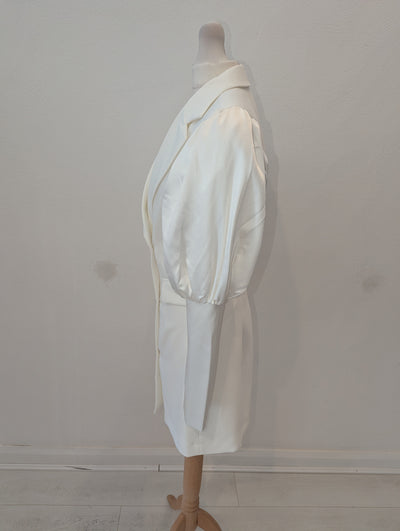Forever Unique White Blazer  Dress 6  NWT