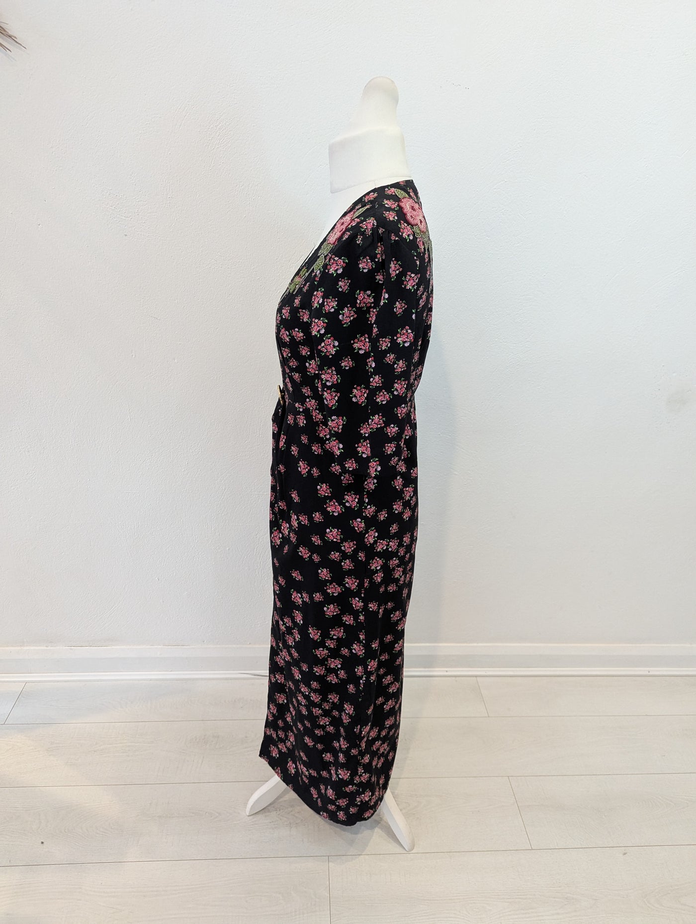Topshop beaded Fower Dress 14