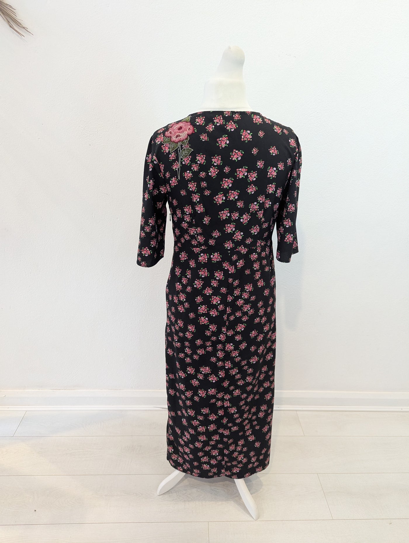 Topshop beaded Fower Dress 14