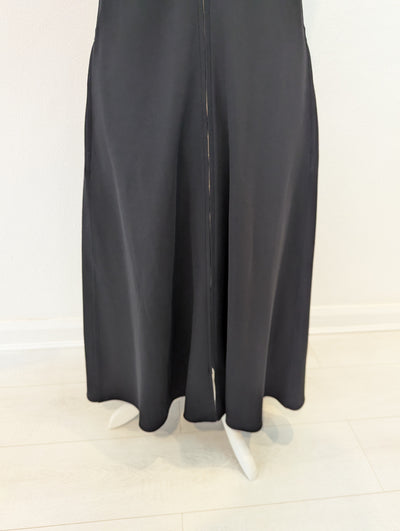 COS Black Zip Front Dress M RRP £95