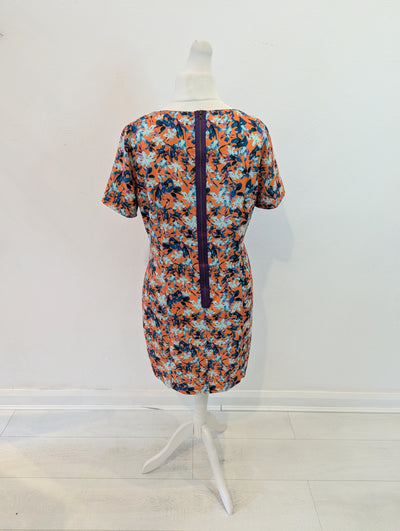 Darling Orange Floral dress 16