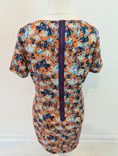 Darling Orange Floral dress 16