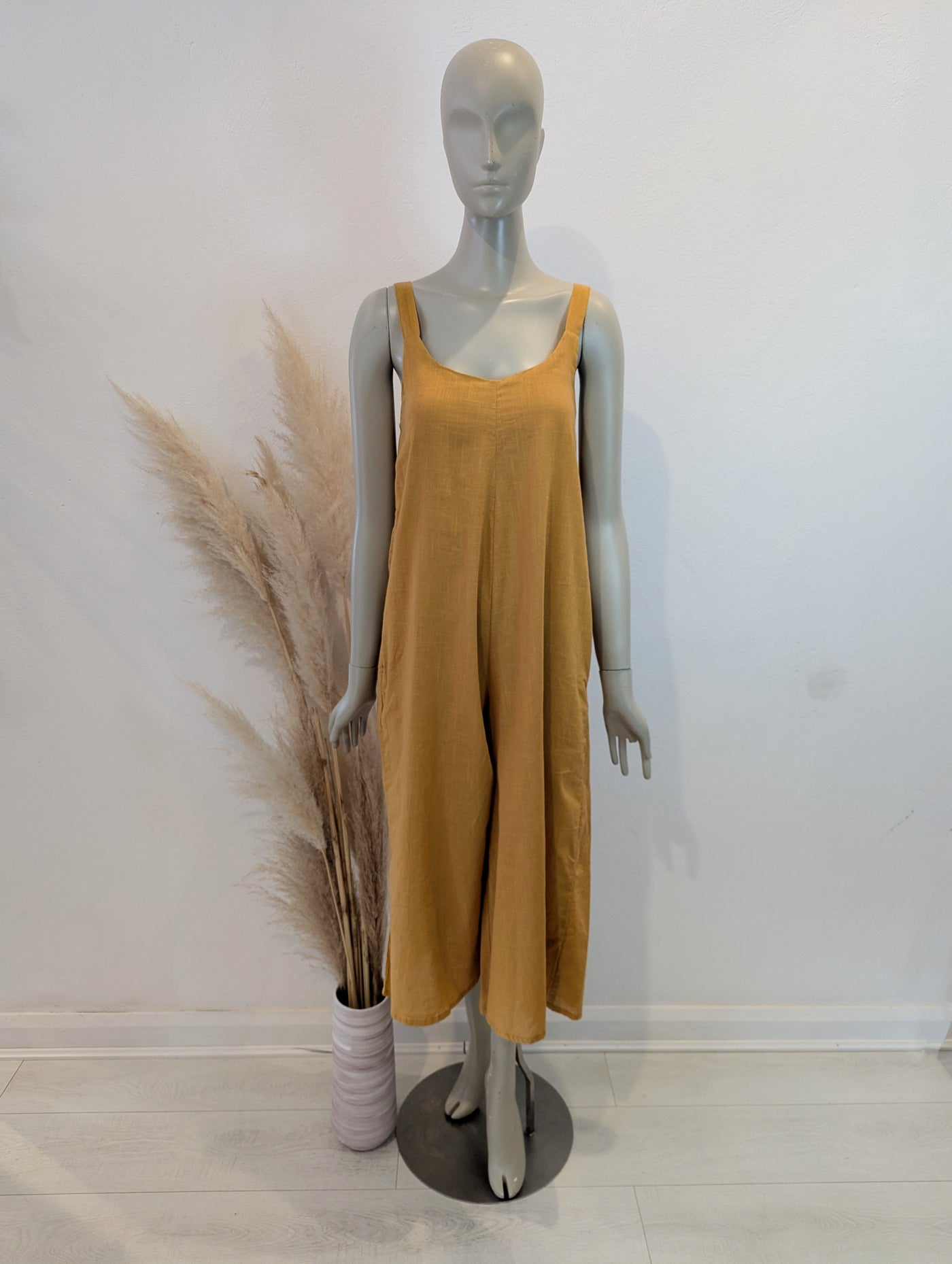 Musuk Mustard Jumpsuit M
