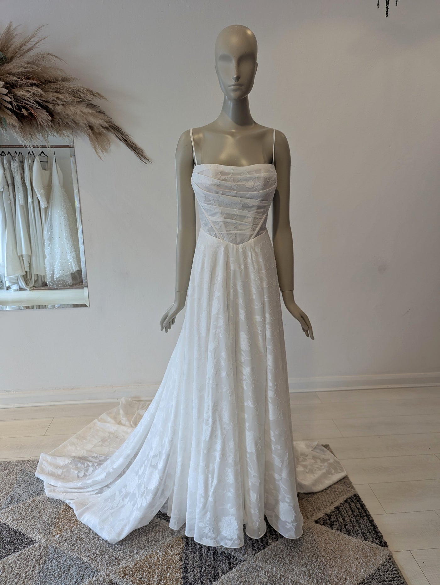 Stella York Textured dress 10 RRP £1600