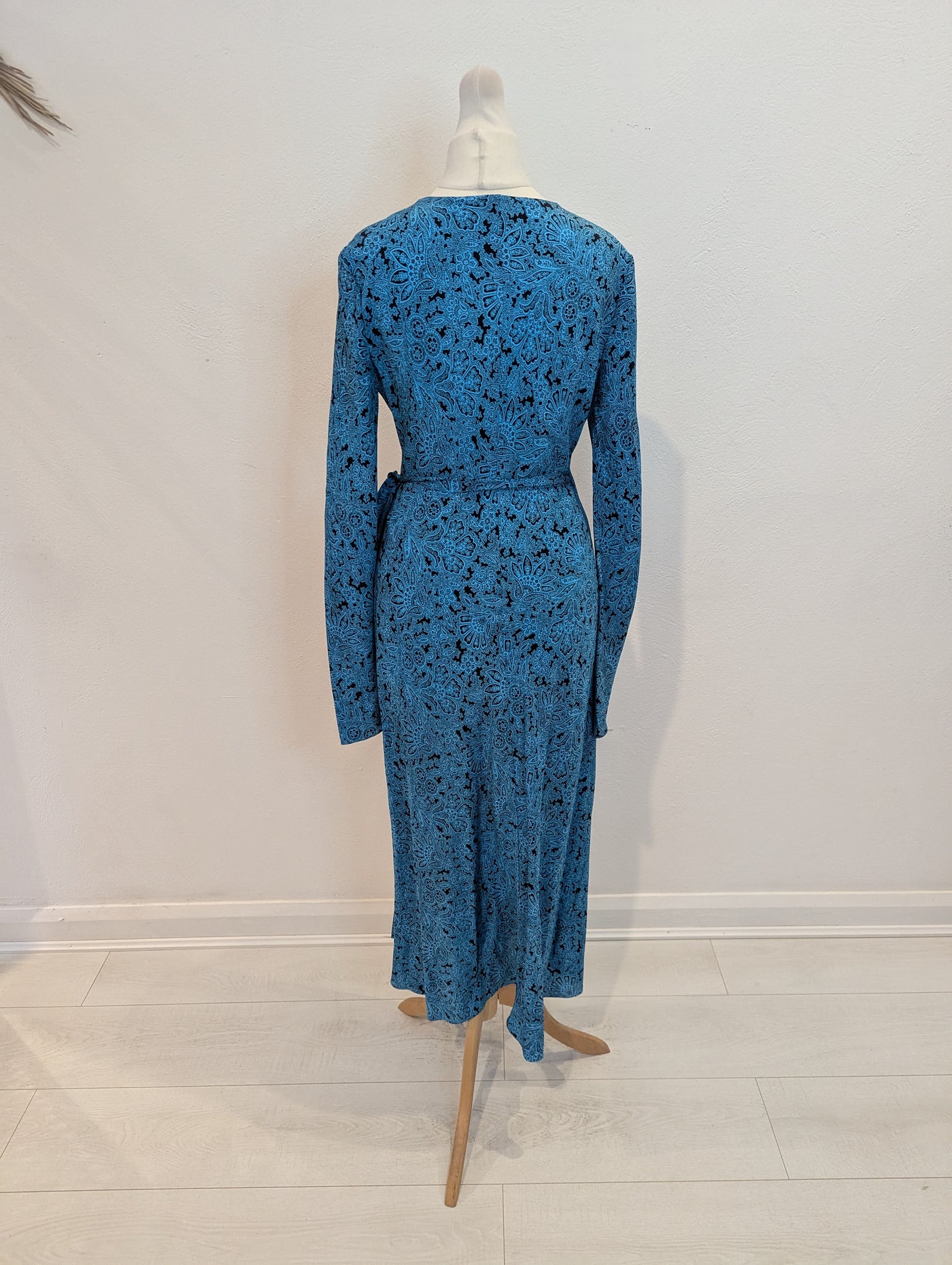 Diane Von Furstenberg silk paisley wrap dress 2
