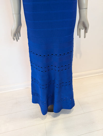 Herve Leger full length bandage dress XS