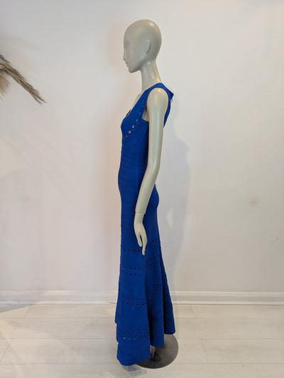 Herve Leger full length bandage dress XS