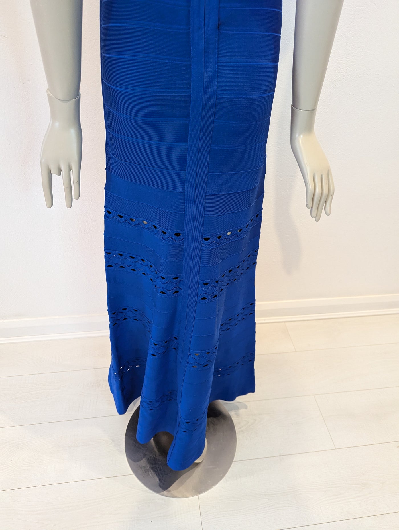 Herve Leger full length bandage dress XS