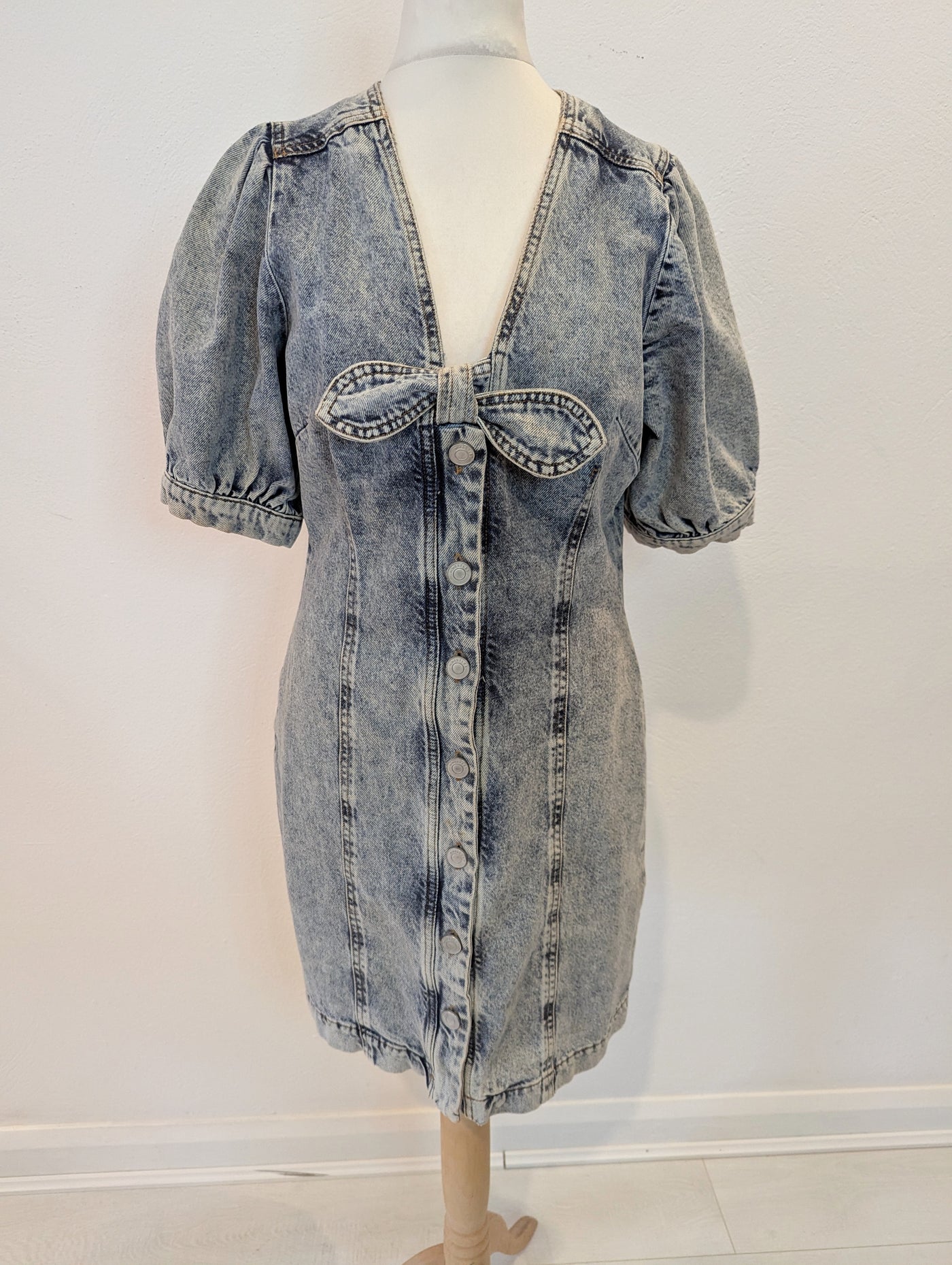 Whistles Denim Mini Dress 10 (small fitting)