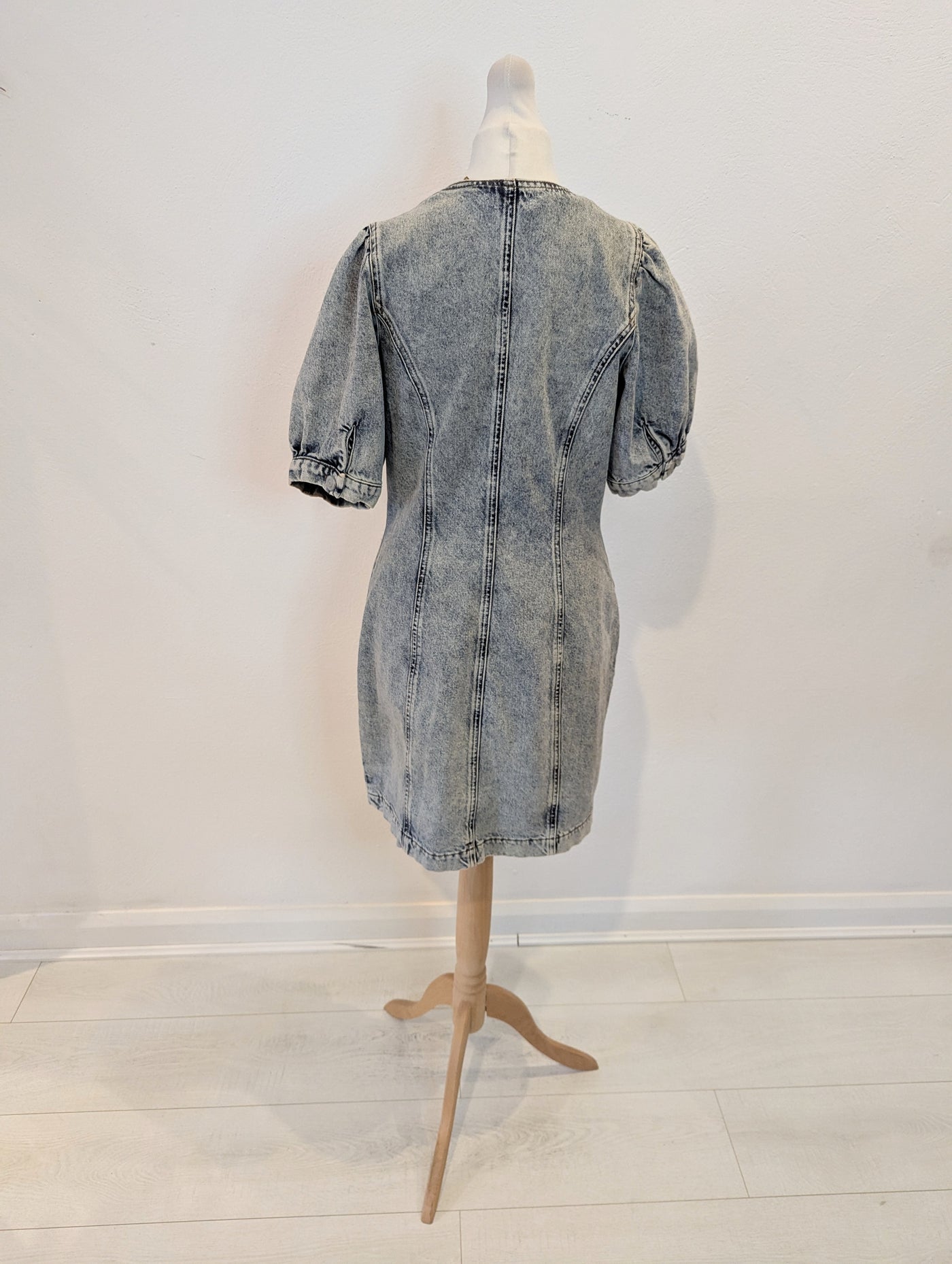 Whistles Denim Mini Dress 10 (small fitting)