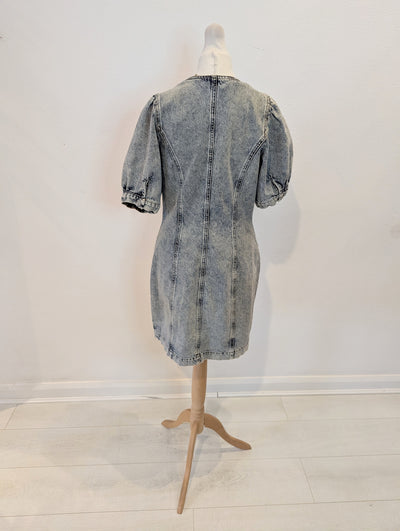 Whistles Denim Mini Dress 10 (small fitting)