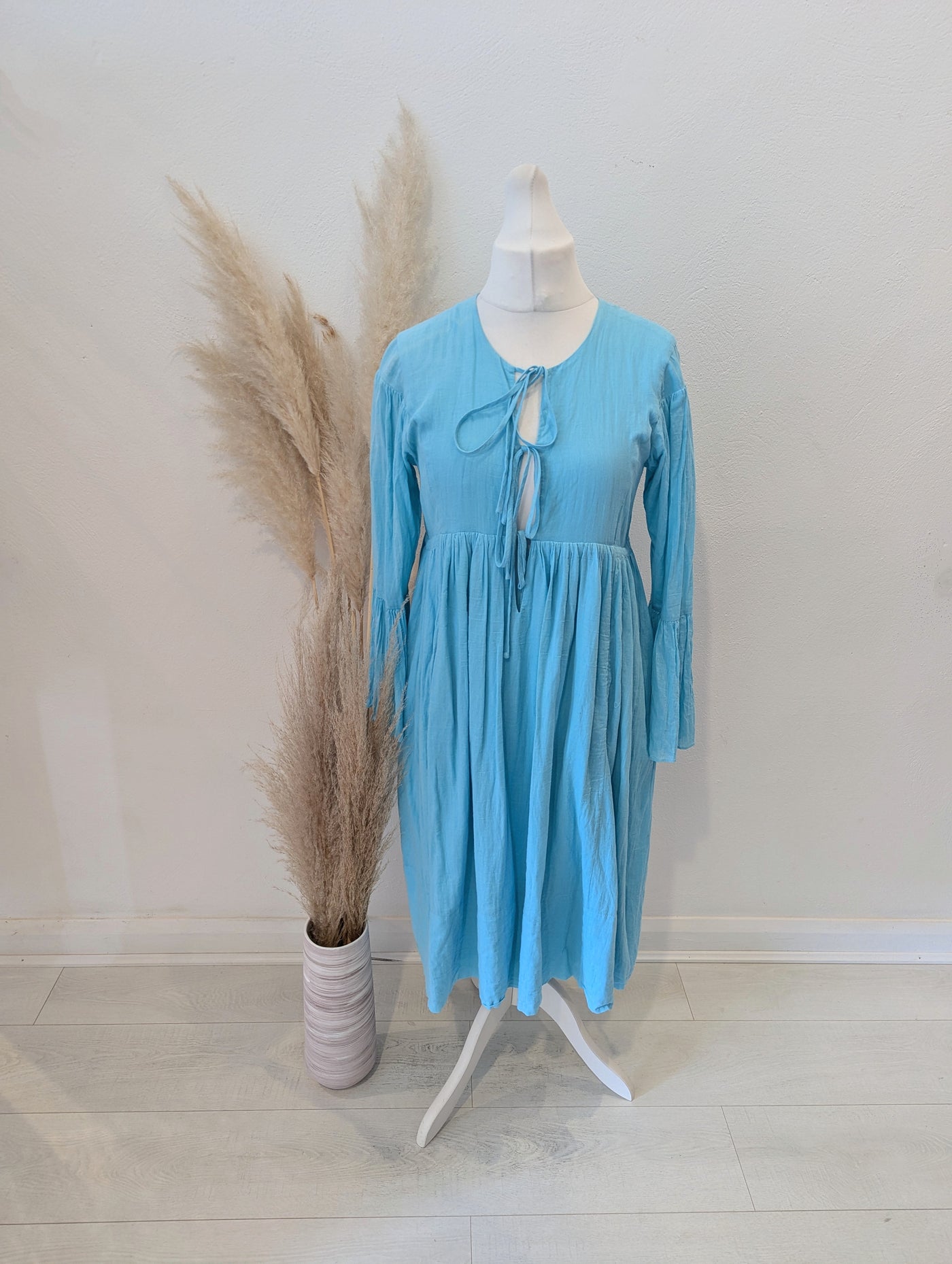 Loup Charmant Blue Organic Cotton Dress S