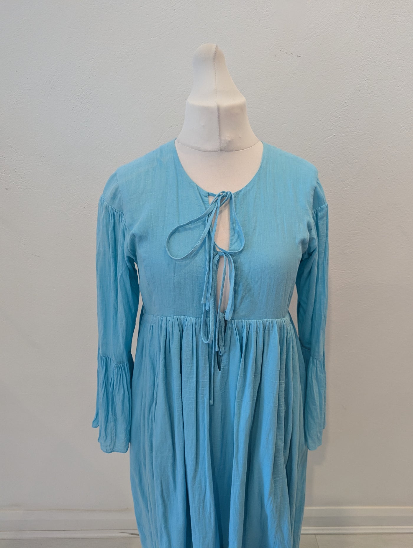 Loup Charmant Blue Organic Cotton Dress S