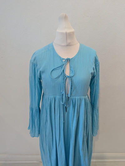Loup Charmant Blue Organic Cotton Dress S