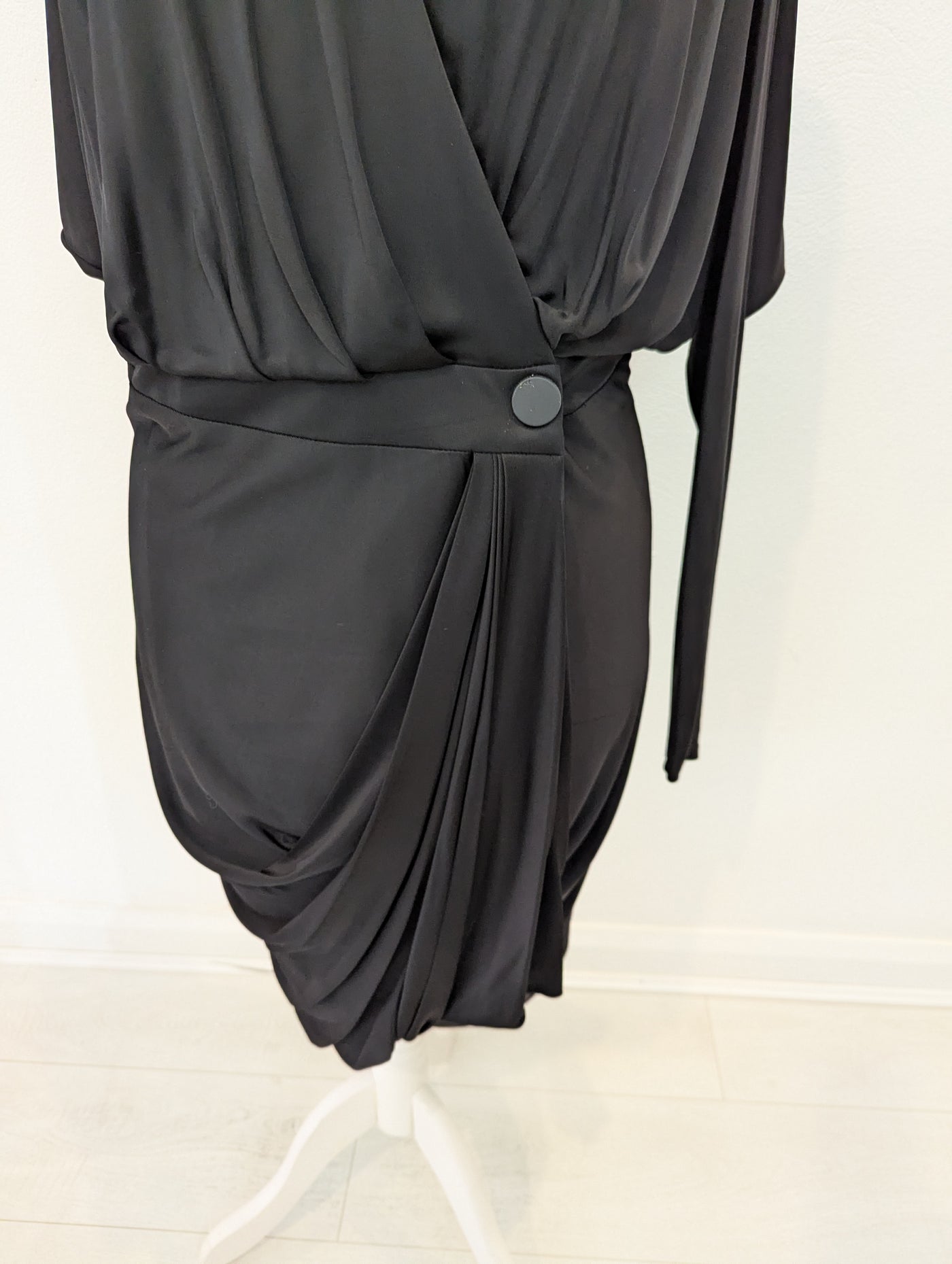 Mary Portas Black Wrap Dres NWT RRP £220 14
