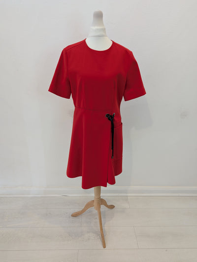 SportMAX Red Shift Dress 12