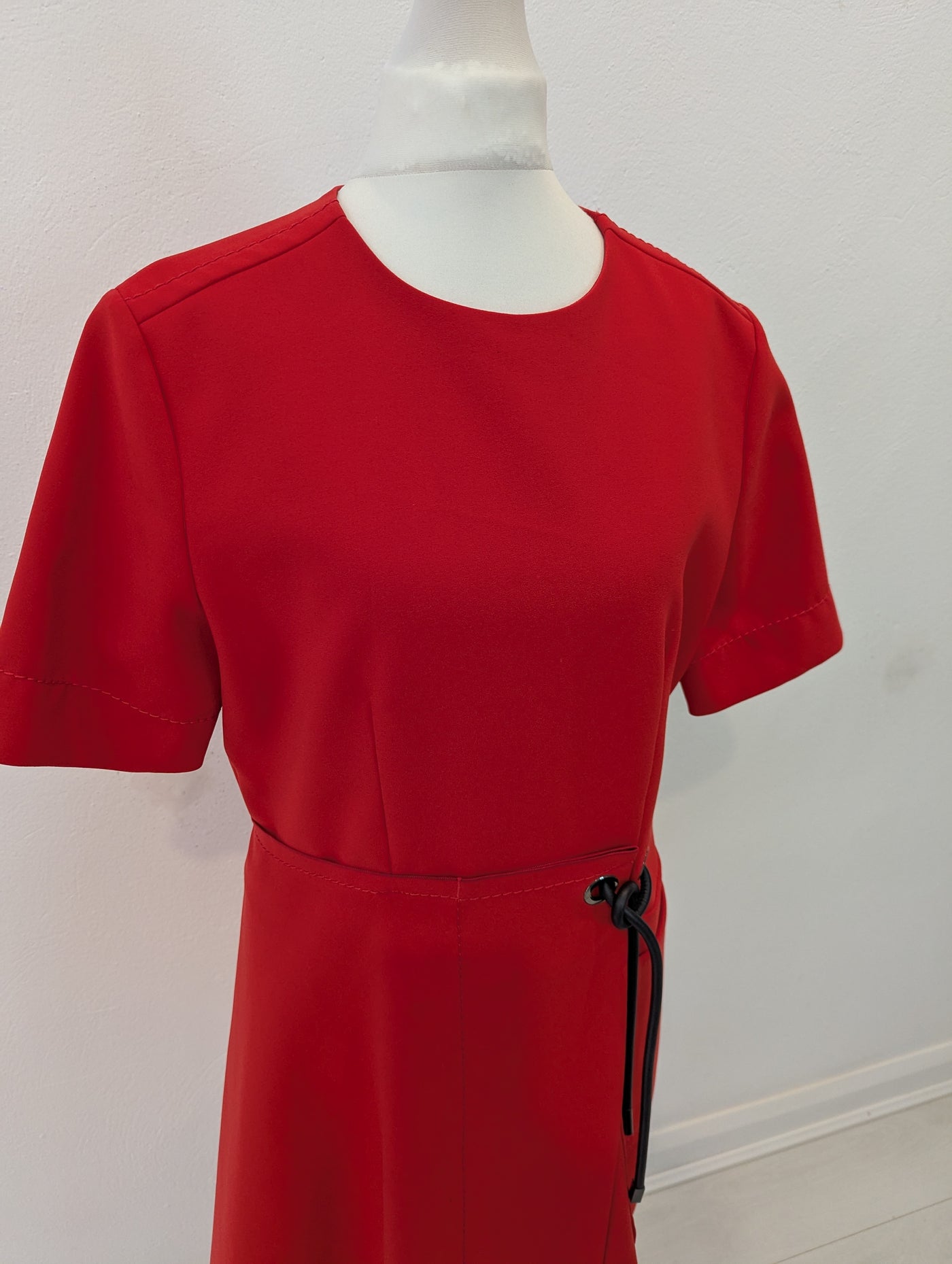 SportMAX Red Shift Dress 12