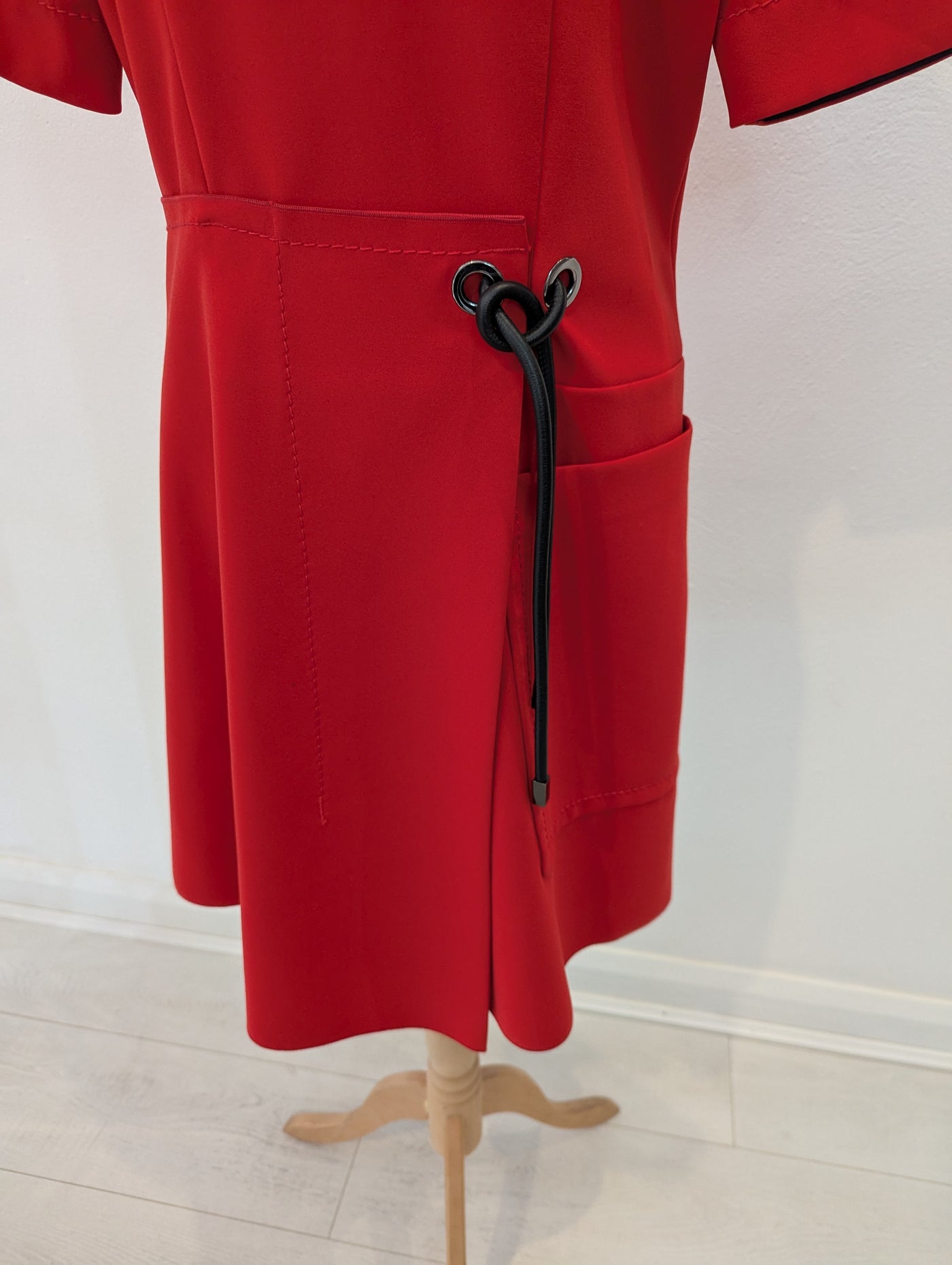 SportMAX Red Shift Dress 12