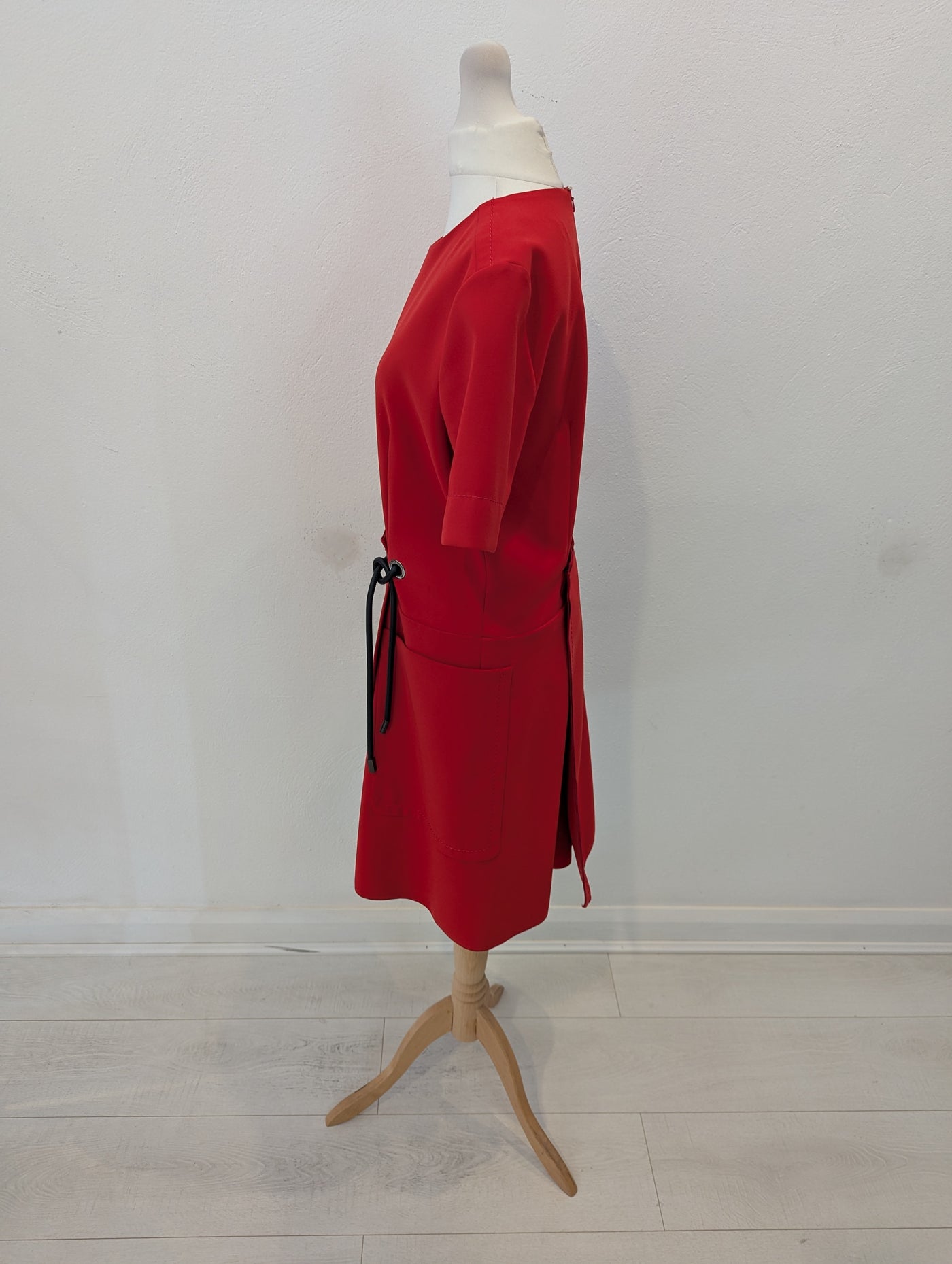 SportMAX Red Shift Dress 12