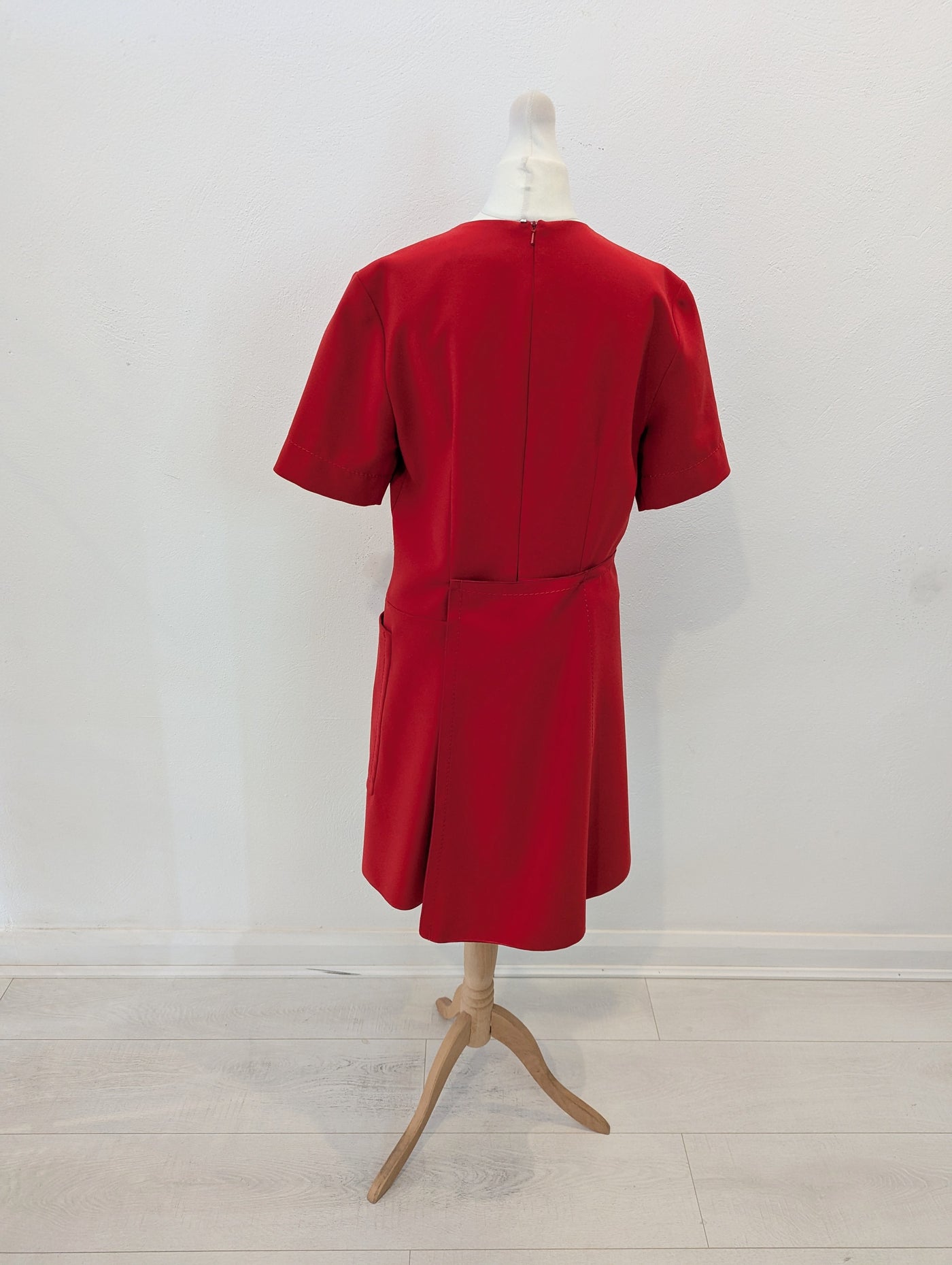 SportMAX Red Shift Dress 12