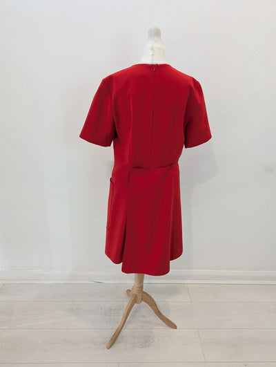SportMAX Red Shift Dress 12