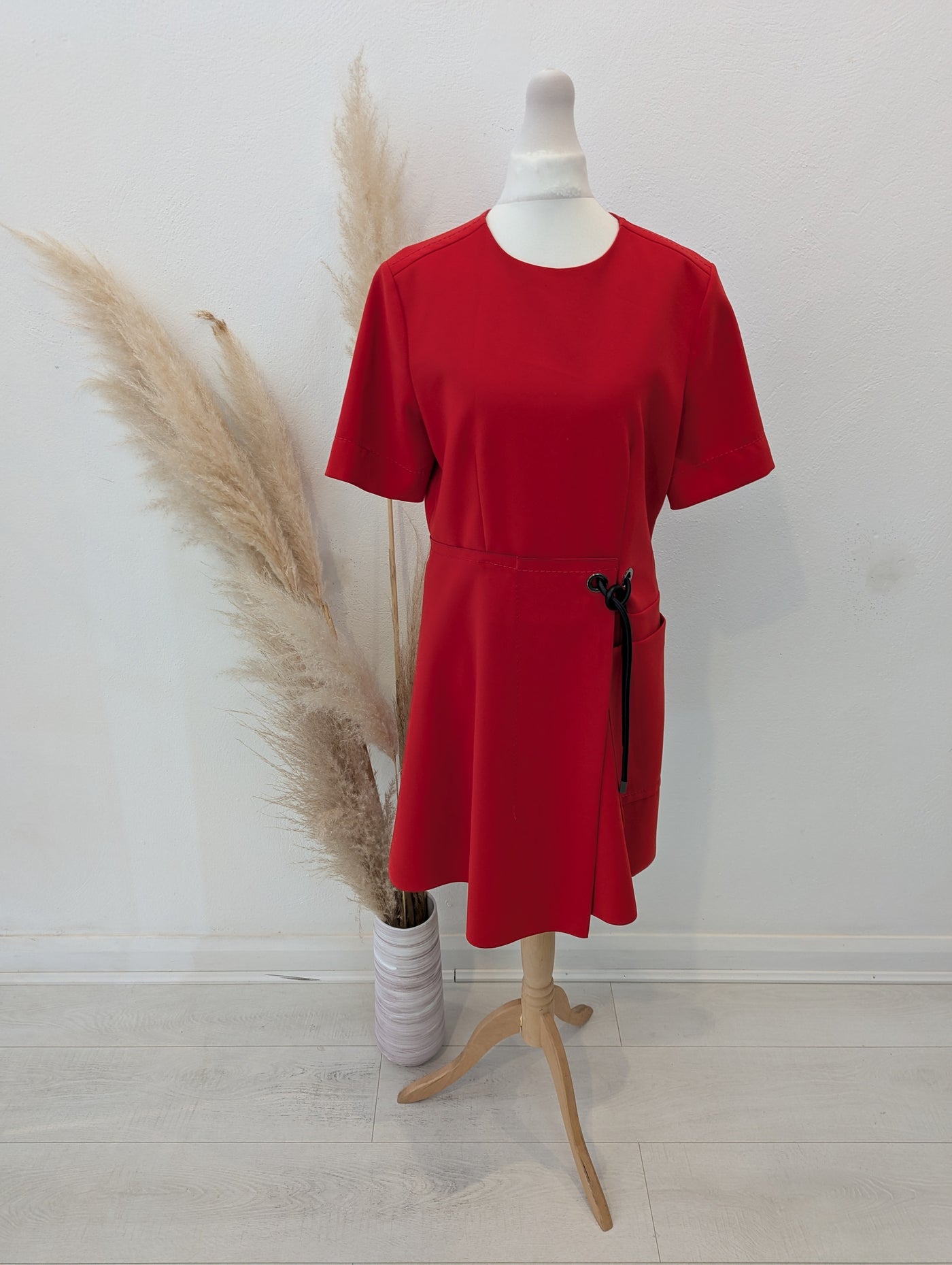 SportMAX Red Shift Dress 12