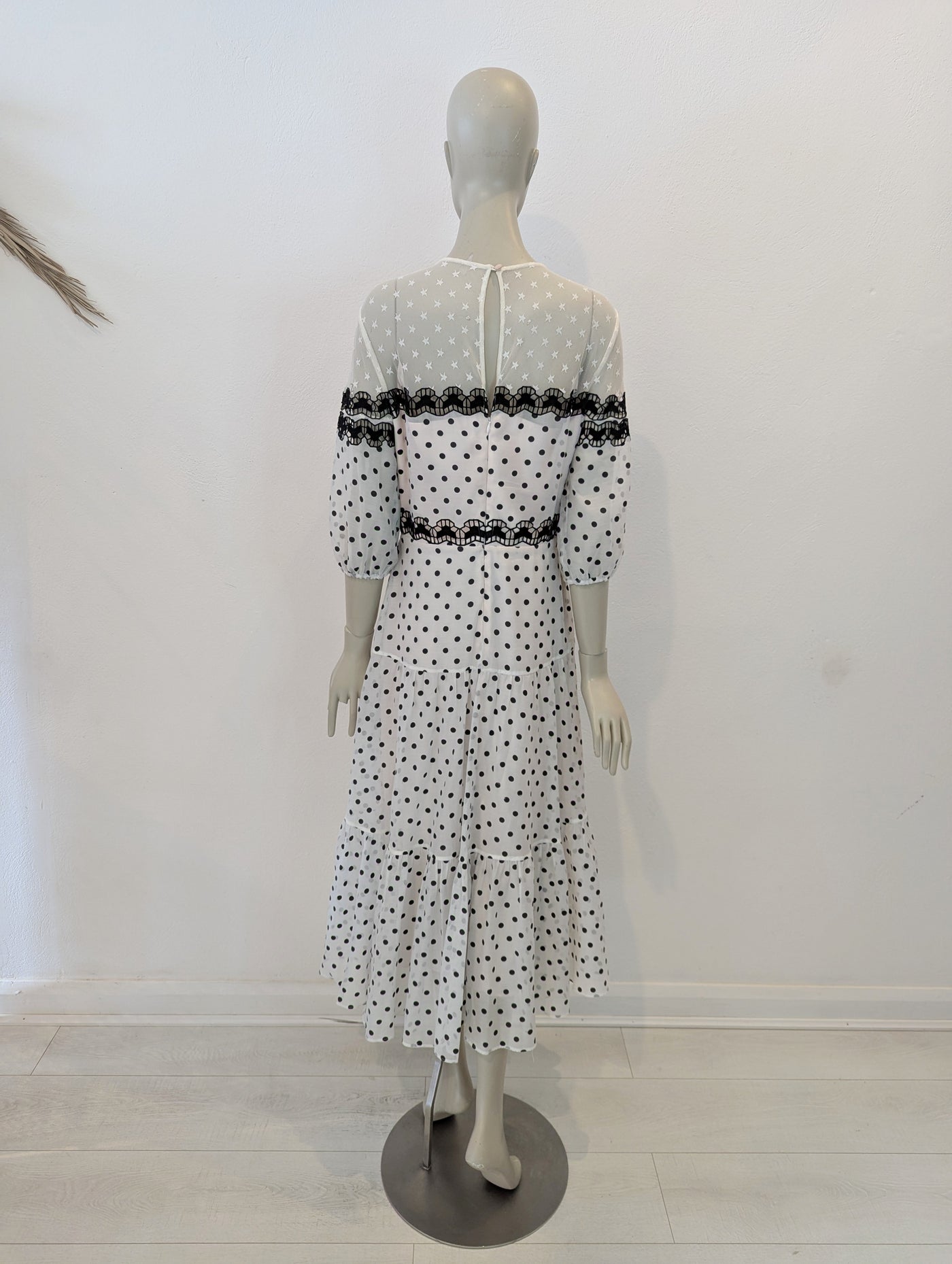 Temperley London Polka Dot Print Dress 14 RRP £850