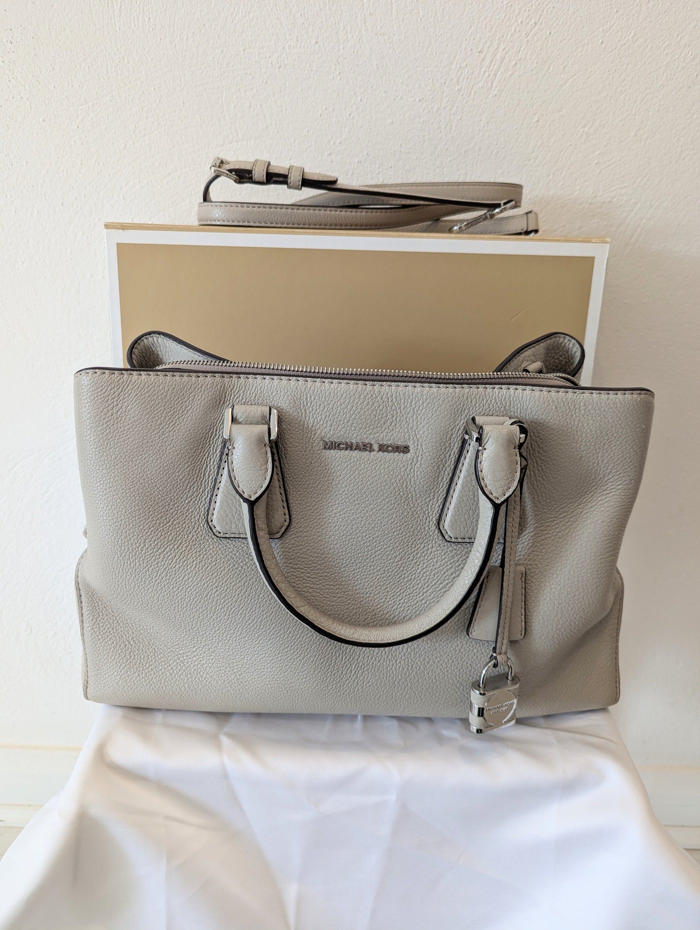 Micheal Kors Camille Grey Tote