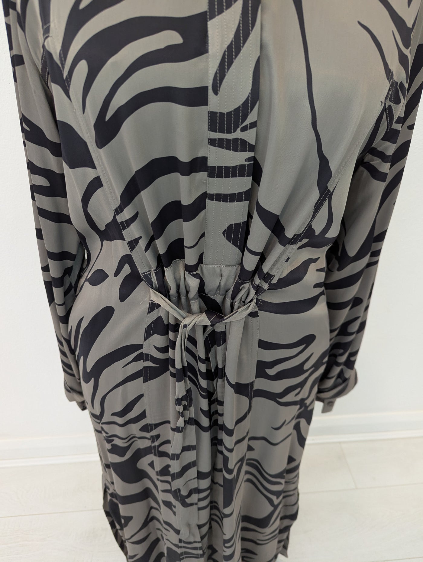 Second Female Khaki & Black Maxi Dress XL